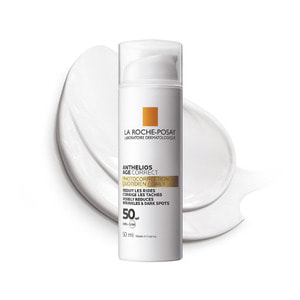 Крем солнцезащитный La Roche-Posay (Ля Рош-Позе) Коррект антивозрастной для чувствительной кожи лица против морщин и пигментации SPF50+ 50 мл