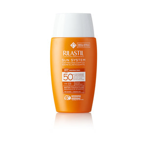 Флюид для лица RILASTIL (Риластил) солнцезащитный на водной основе увлажняющий SPF50+ 50 мл