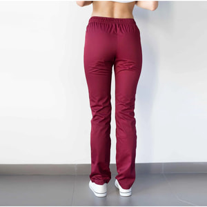 Брюки медицинские цвет марсала женские размер 42