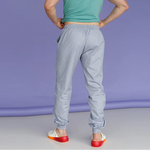 Джоггеры (штаны) медицинские цвет серый мужские размер 50