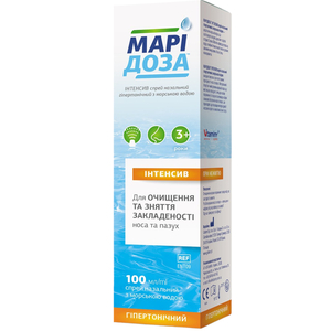 Маридоза Интенсив Спрей назальный гипертонический с морской водой флакон 100 мл