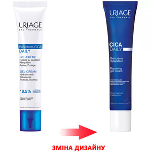 Гель-крем для обличчя URIAGE (Урьяж) Цика-Дейлі відновлюючий захисний догляд для шкіри 40 мл