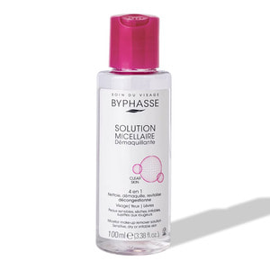 Вода мицеллярная для очищения лица BYPHASSE (Бифаз) для сухой, чувствительной и интолерантной кожи 100 мл