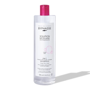 Вода мицеллярная для очищения лица BYPHASSE (Бифаз) для сухой, чувствительной и интолерантной кожи 500 мл