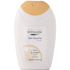 Гель для душу BYPHASSE (Біфаз) з ароматом квітки тіаре 500 мл