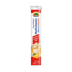 Вітаміни SUNLIFE (Санлайф) Multi + Mineral Мульті + Мінерал Brausetabletten таблетки шипучі туба 17 шт