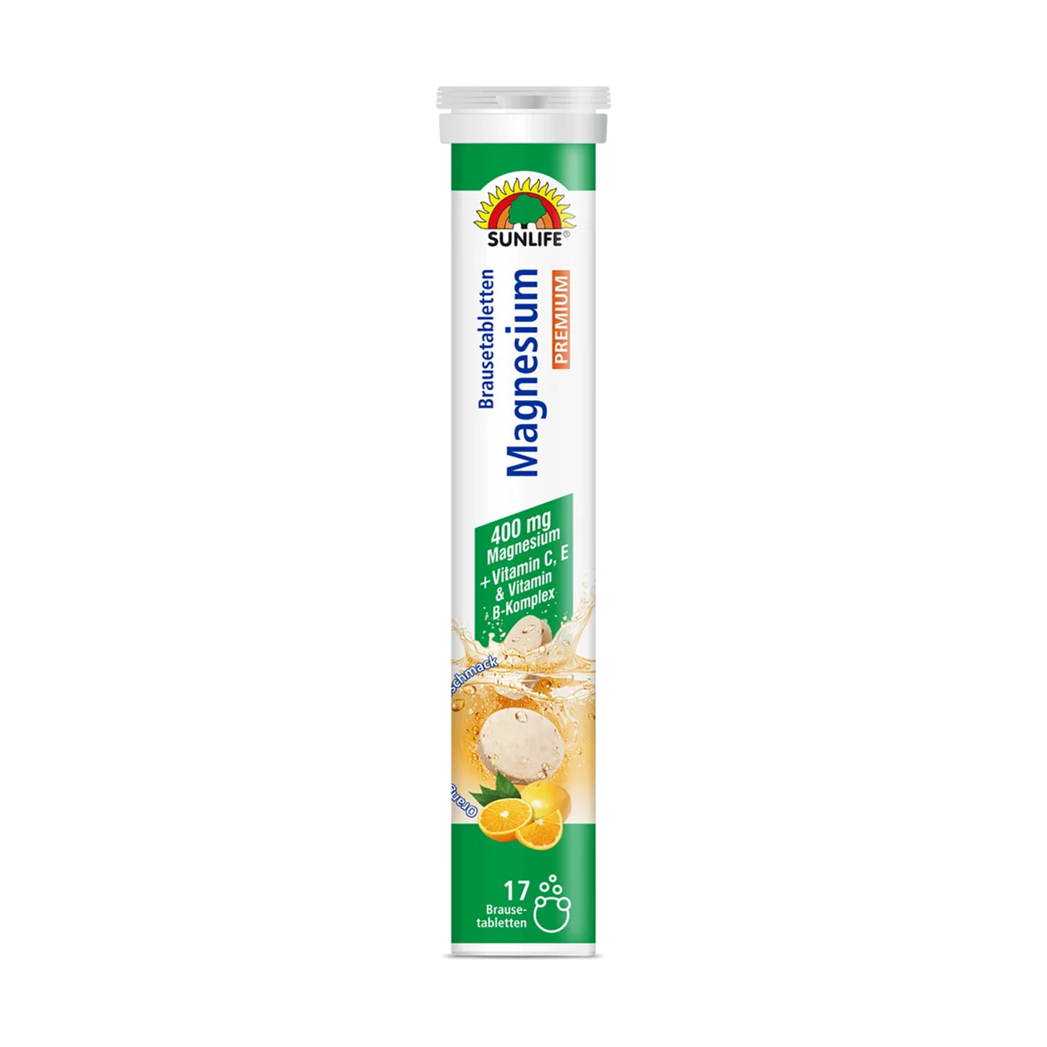 Вітаміни SUNLIFE (Санлайф) Magnesium + B-Komplex Brausetabletten