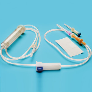 Система для переливания крови, кровезаменителей и инфузионных растворов Luer Slip с металлической иглой ПК 1 шт