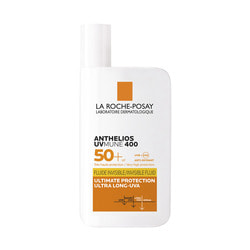 Флюїд для чутливої шкіри обличчя La Roche-Posay (Ля Рош-Позе) Антеліос UVA 400 SPF50+ легкий сонцезахисний 50 мл