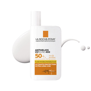 Флюид для чувствительной кожи лица La Roche-Posay (У Рош-Позе) Антелиос UVA 400 SPF50+ легкий солнцезащитный 50 мл