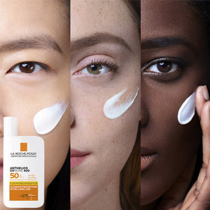 Флюид для чувствительной кожи лица La Roche-Posay (У Рош-Позе) Антелиос UVA 400 SPF50+ легкий солнцезащитный 50 мл