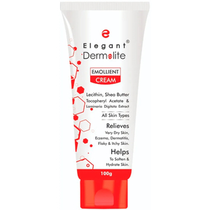 Крем для усіх типів шкіри DERMOLITE (Дермолайт) Emollient (Емолент) при лікуванні шкірних захворювань зволожуючий 100 г