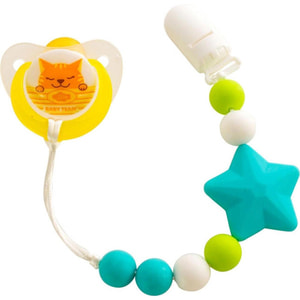 Цепочка для пустышки силиконовый BABY TEAM (Беби Тим) артикул 3390 1 шт