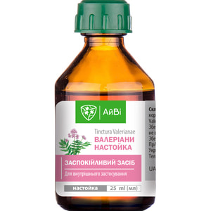 Валерианы настойка фл. 25мл АйВи