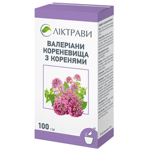 Валерианы корневища с корнями 100г
