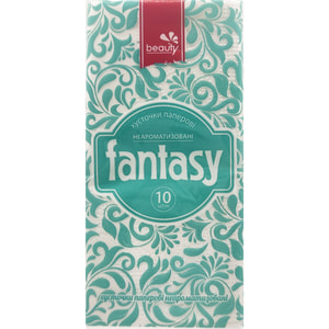 Платочки (салфетки) носовые FANTASY (Фентези бьюти) Beauty 3 слоя без аромата 10 шт