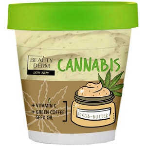 Скраб-баттер для тела Beauty Derm (Бьюти дерм) Cannabis 250 г