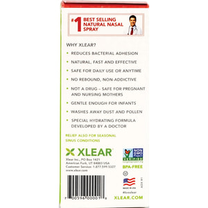 Спрей назальний XLEAR (КЛеар) натуральний сольовий з ксилітом флакон 22 мл