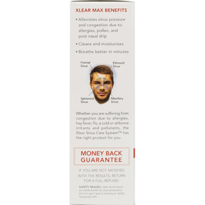Спрей назальний XLEAR (КЛеар) Макс сольовий натуральний з ксилітом,стручковим перцем, алое вера флакон з дозатором 45 мл