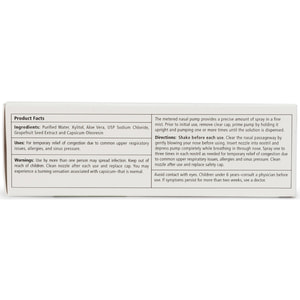 Спрей назальний XLEAR (КЛеар) Макс сольовий натуральний з ксилітом,стручковим перцем, алое вера флакон з дозатором 45 мл