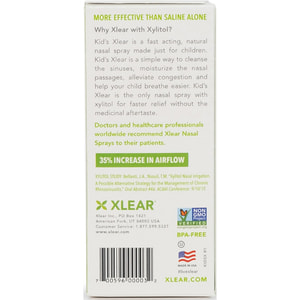 Спрей назальний дитячий XLEAR (КЛеар) натуральний сольовий з ксилітом флакон 22 мл