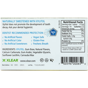 Жевательная резинка SPRY (Спрай) натуральная с зеленым чаем и ксилитом упаковка 10 шт