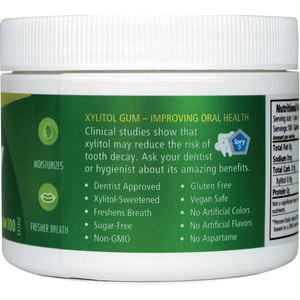 Жевательная резинка SPRY (Спрай) натуральная с мятой и ксилитом упаковка 100 шт