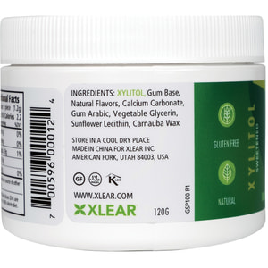 Жевательная резинка SPRY (Спрай) натуральная с мятой и ксилитом упаковка 100 шт