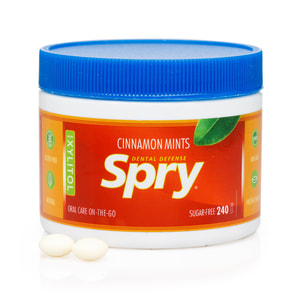 Драже SPRY (Спрай) натуральное с корицей и ксилитом упаковка 240 шт