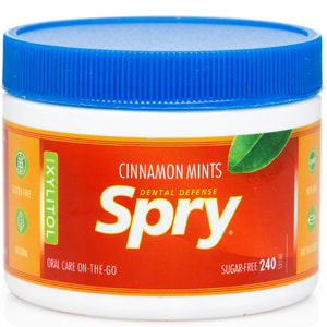 Драже SPRY (Спрай) натуральное с корицей и ксилитом упаковка 240 шт