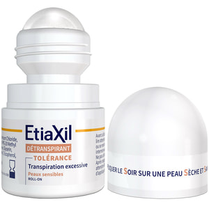 Дезодорант-антиперспирант шариковый ETIAXIL Confort+/Tolerance для чувствительной кожи 15 мл