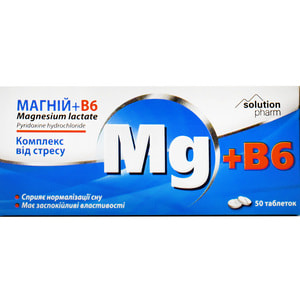 Магний+В6 табл. №50 Solution Pharm