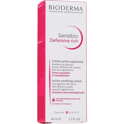 Крем для обличчя BIODERMA (Біодерма) Сансибіо Defensive Rich насичений 40 мл