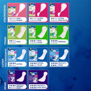 Прокладки урологічні TENA (Тена) Lady Slim Extra (Леді Cлім Екстра) для жінок 10 шт