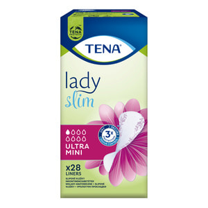 Прокладки урологические TENA (Тена) Lady Slim Ultra Mini (Леди Слим Ультра Мини) для женщин 28 шт
