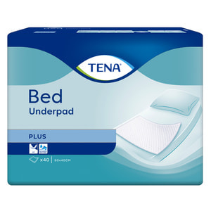 Пелюшки гігієнічні вбираючі TENA BED Plus (Тена Бід Плюс) розмір 40 см х 60 см 40 шт