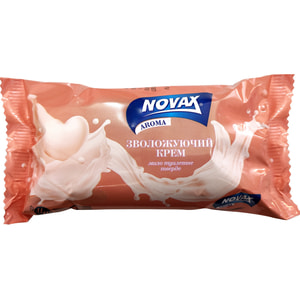 Мыло твердое NOVAX (Новакс) Aroma Увлажняющий крем 140 г