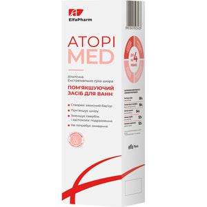 Средство для ванн ELFA PHARM (Эльфа Фарм) Atopi Med (Атопи мед) смягчающее 400 мл