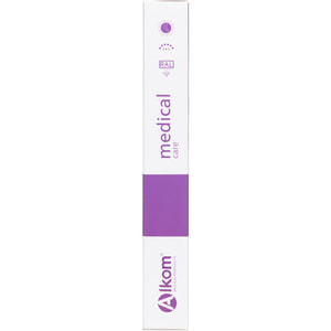 Гольфы компрессионные антиварикозные Торговый Дом Алком модель 00102 открытый мысок 23-32 мм рт. ст. ІІ класс размер 3 цвет черный