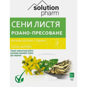 Сени листя 100г Solution pharm