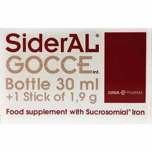 Сидерал капли оральные флакон 30 мл с пипеткой + стик 1,9 г