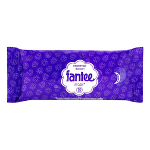 Серветки вологі FANTEE (Фанті) з ароматом ягід 10 шт