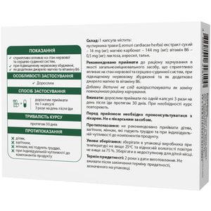 Віохелс Магній + B6 капсули упаковка 30 шт