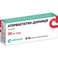 Аторвастатин-Дарница табл. п/о 20мг №28