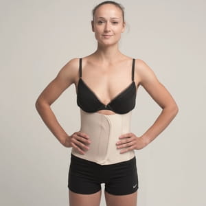 Бандаж послеродовый и послеоперационный эластичный Торговый Дом Алком 2020 черный размер 3