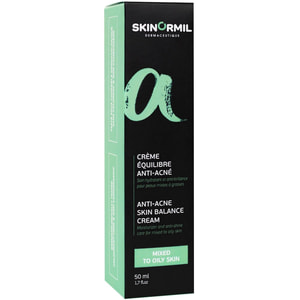 Крем-баланс для обличчя SKINORMIL (Скінорміл) Анти-акне для комбінованої та жирної шкіри 50 мл