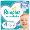 Підгузки для дітей PAMPERS Active Baby (Памперс Актив Бебі) Maxi (Максі) 4 від 9 до 14 кг 46 шт