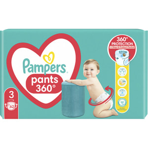 Підгузки-трусики для дітей PAMPERS Pants (Памперс Пантс) Midi (Міді) 3 від 6 до 11 кг упаковка 62 шт