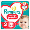 Подгузники-трусики для детей PAMPERS Pants (Памперс Пантс) Midi (Миди) 3 от 6 до 11 кг упаковка 62 шт