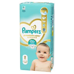 Подгузники для детей PAMPERS Premium Care (Памперс Премиум) Mini (мини) 2 от 4 до 8 кг 46 шт